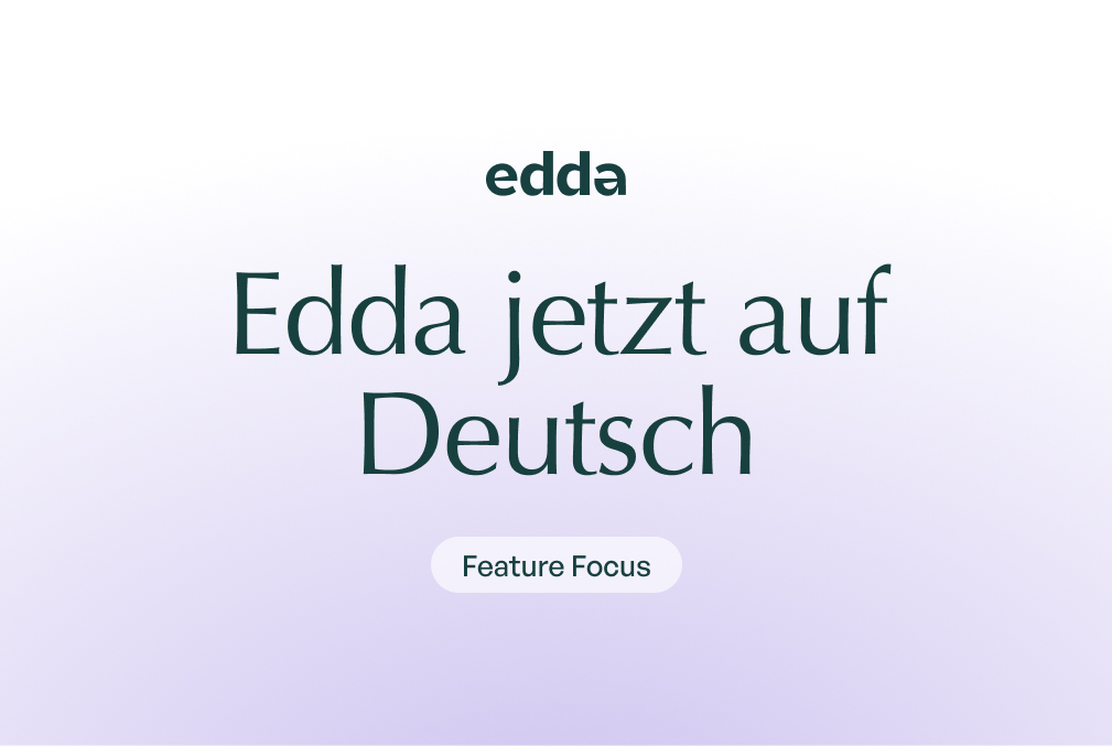 Edda jetzt auf Deutsch: Investmentmanagement in Ihrer Sprache
